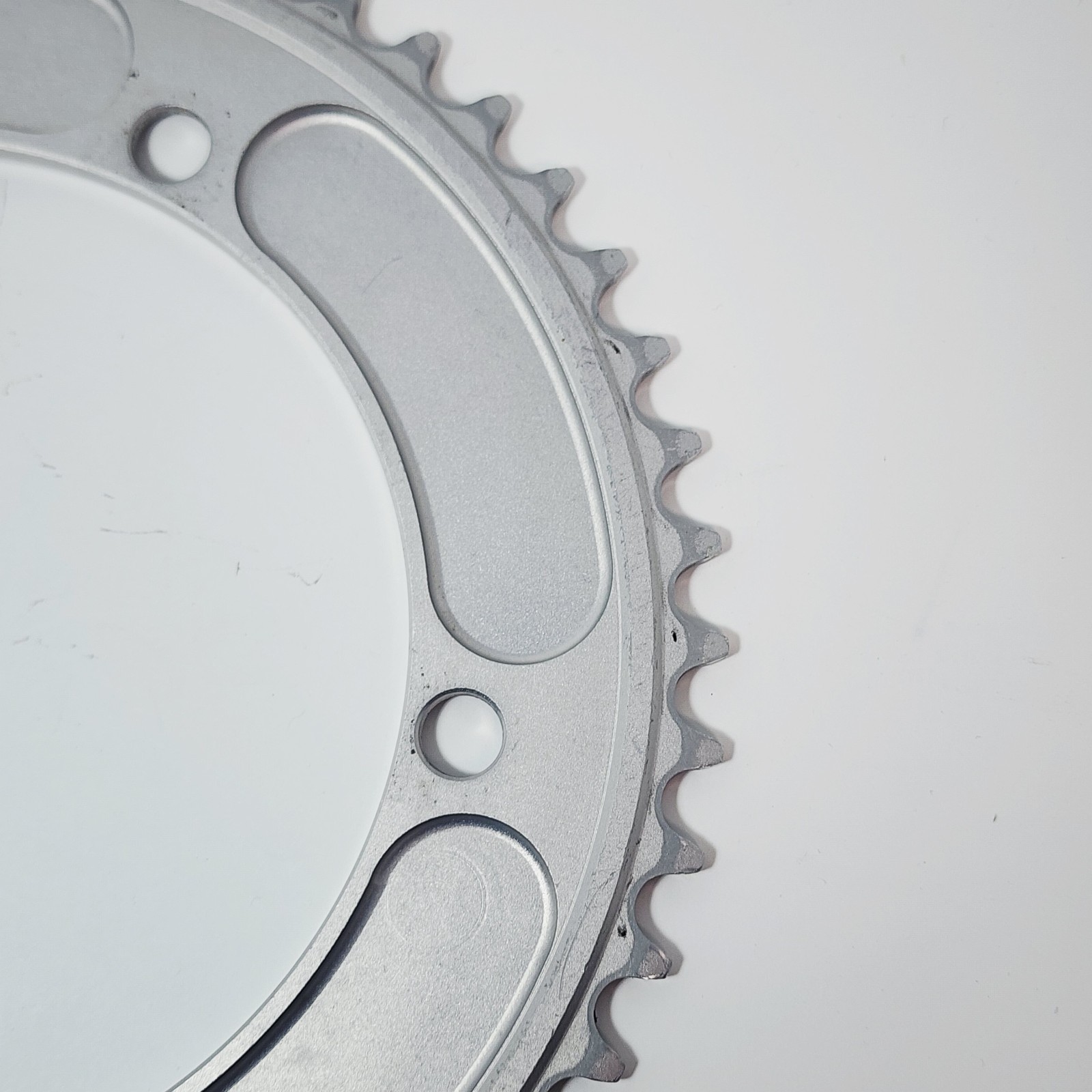 Sugino ZEN 50T NJS Track Chainring 144 BCD 1/8 Silver Keirin Fixed Japan