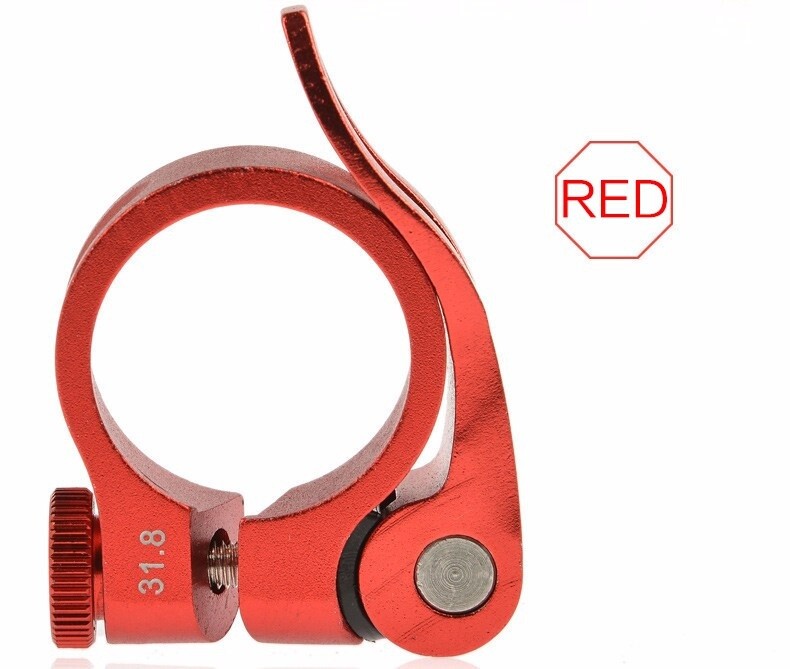 ROCKBROS Bicycle Seatpost Clamp 31.8mm/34.9mm For 27.2/30.8/31.6mm Seat Pipe US
