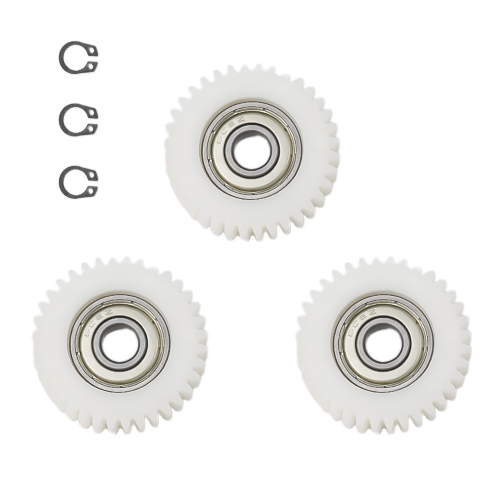 3pcs 36 Teeth 47.5×13.5mm Electric Bike Motor Nylon Planetary Gears With Bearing