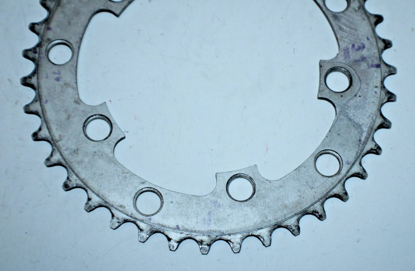 Road Bike Chainring BCD130/110 39 Tooth 39T Touring Silver 5-Hole Aluminum Cafe~
