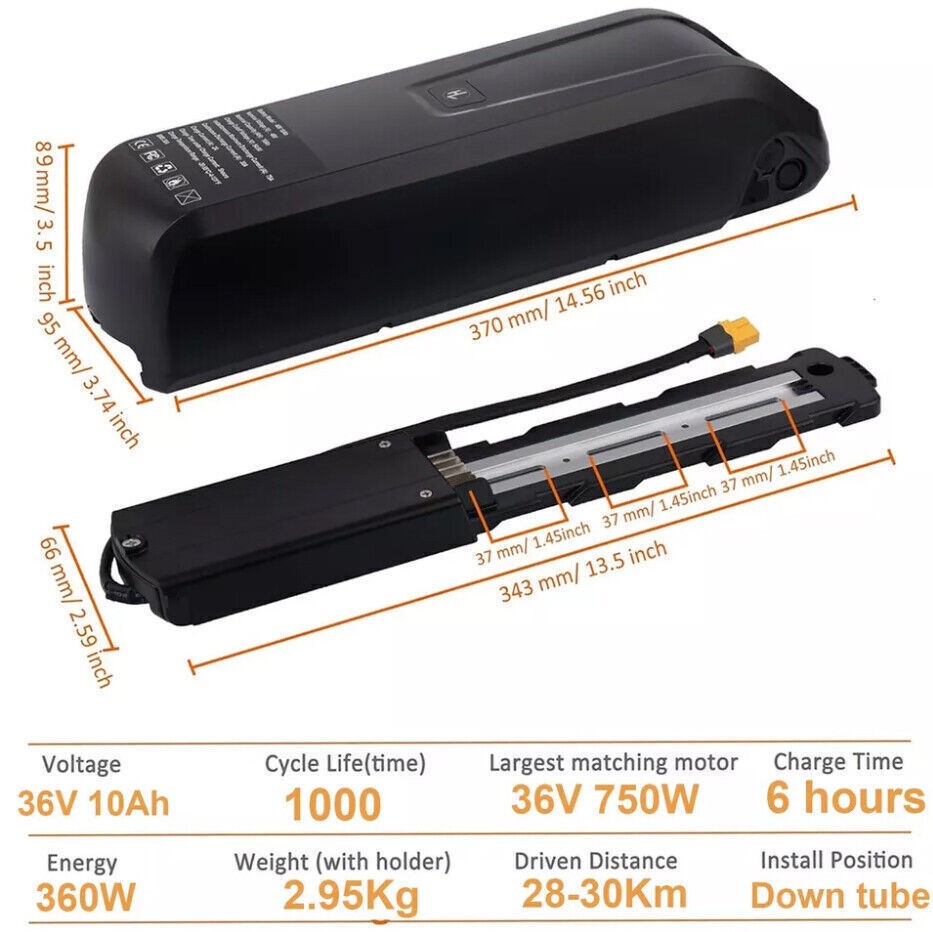 36V 52V 48V 15Ah 20Ah Ebike Battery Electric Bike Battery 48V Lithium Battery