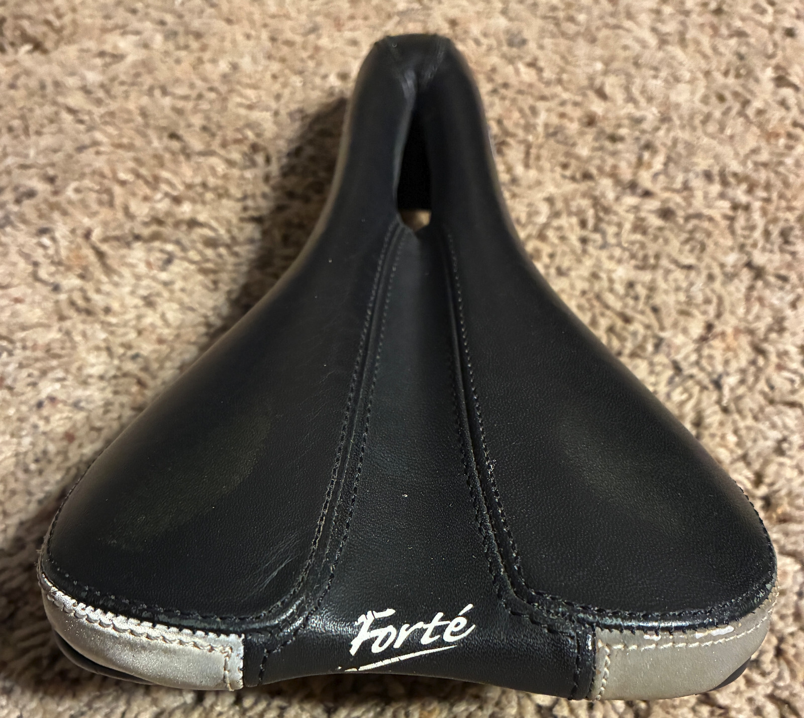 Forte Contour Road Bicycle Seat Saddle Gel with cut-out Mens 350g
