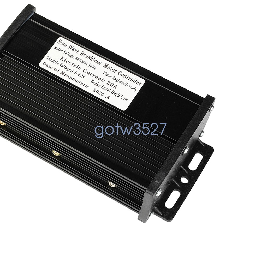 36V 48V 64V 40A 30A 20A Brushless Motor Controller E-Bike S866 LCD Display Meter