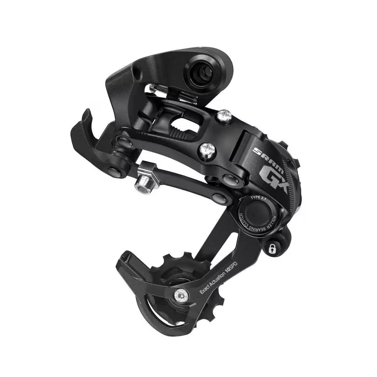 SRAM GX Type 2.1 10-Speed Medium Cage Rear Derailleur Black MTB