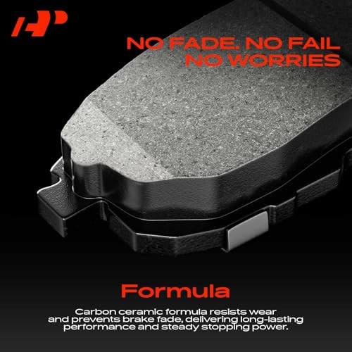 Ceramic Brake Pads Set for Cadillac, Chevy, GMC – Front & Rear