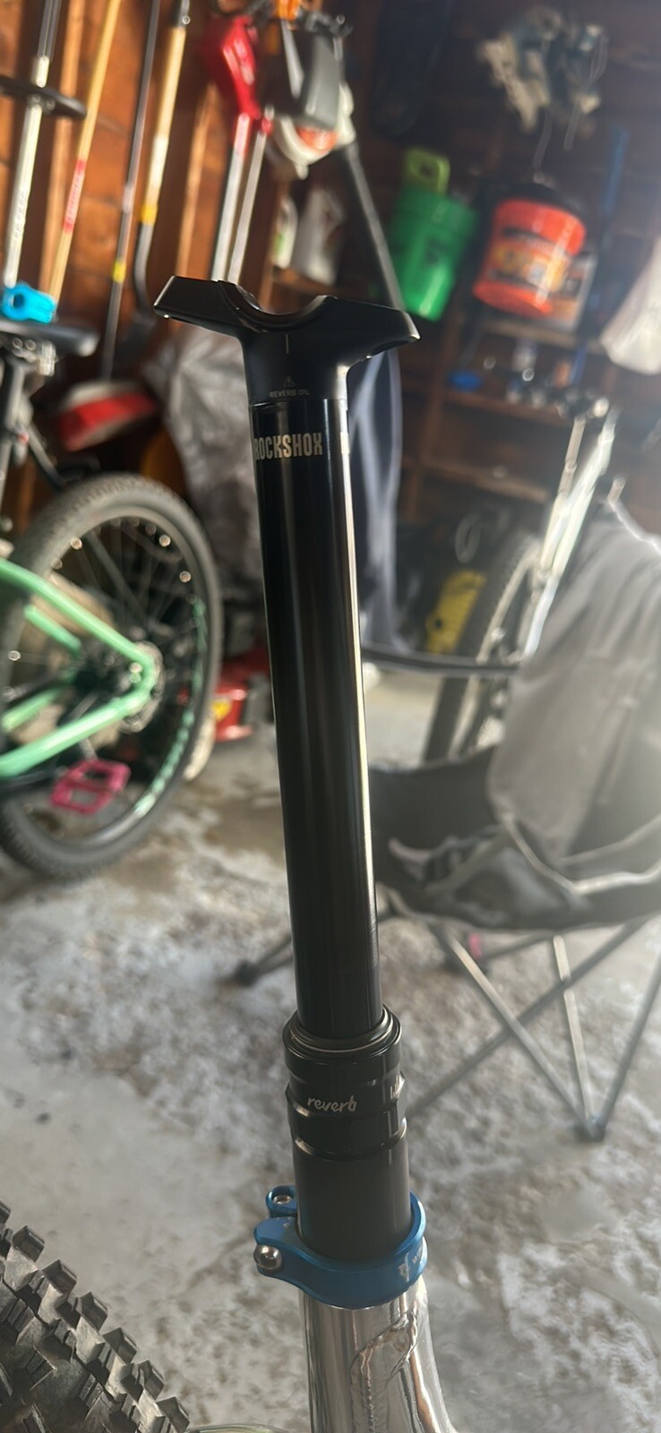 Rockshox Reverb Stealth Dropper 34.8 175mm Seatpost – Black (SP-RVB-S-C1)