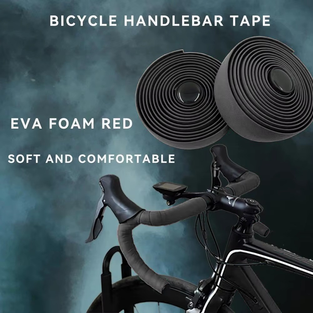 DOMEN Bicycle Handlebar Tape EVA Comfortable Road Bike Bar Tape Soft Anti-Slip