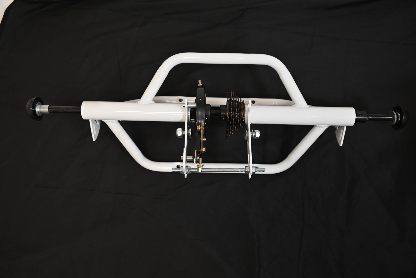 20″-24″-26″ TRIKE ADULT TRICYCLE CONVERSION KIT 7 SPEED 15mm AXLE WHITE FRAME