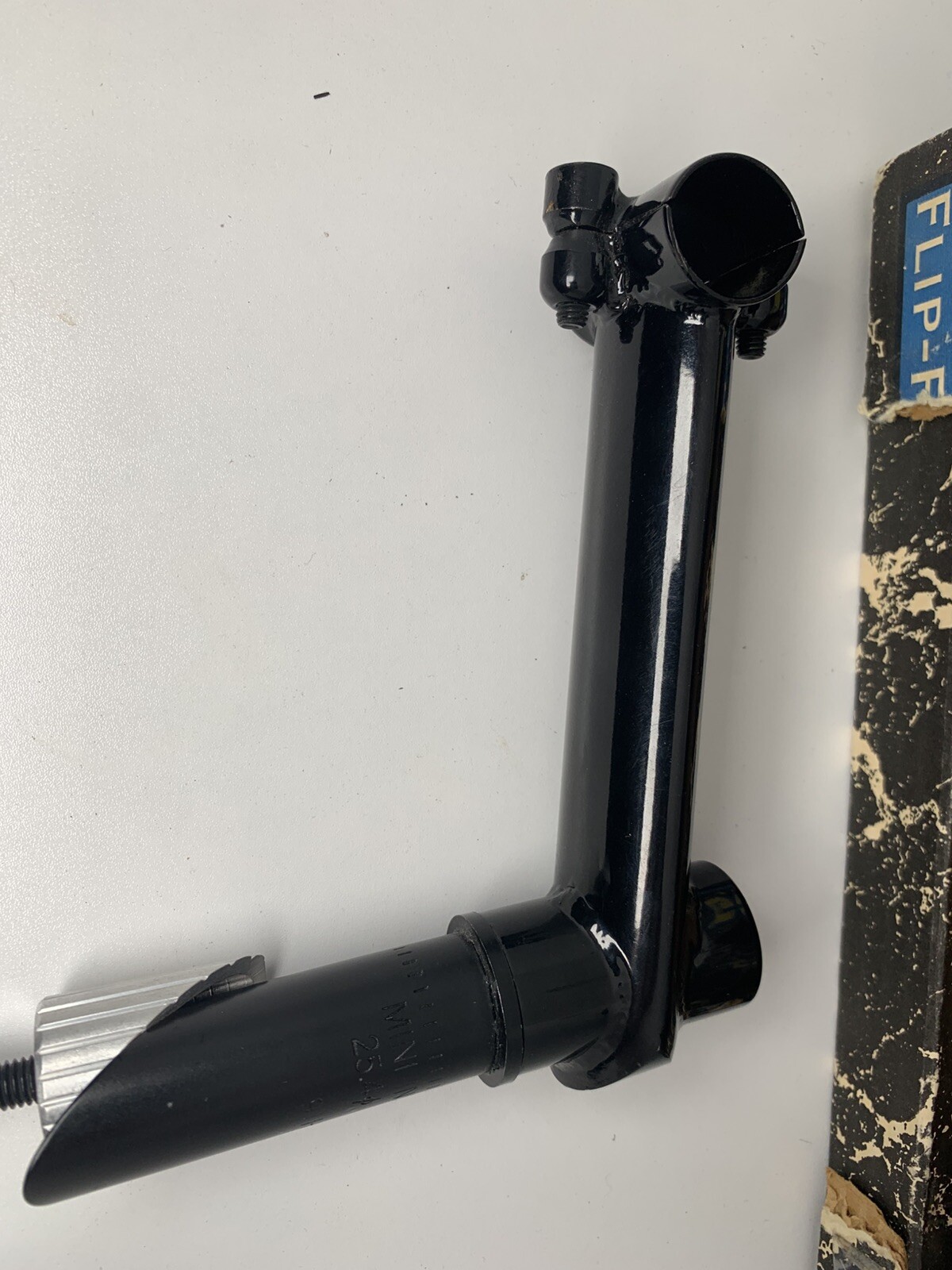 New In Box VINTAGE GT 25.4×135 STEEL FLIP FLOP QUILL STEM – BLACK