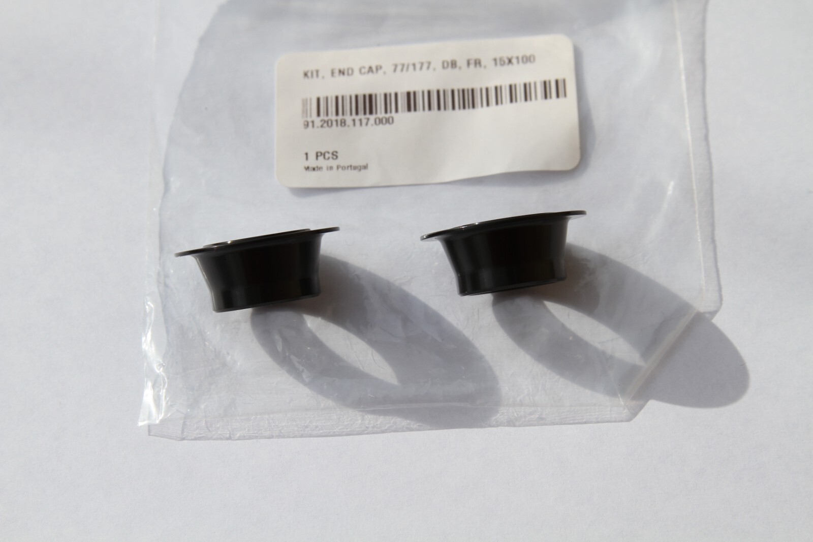 Zipp 77/177 Front Disc Conversion End Caps for 15x100mm