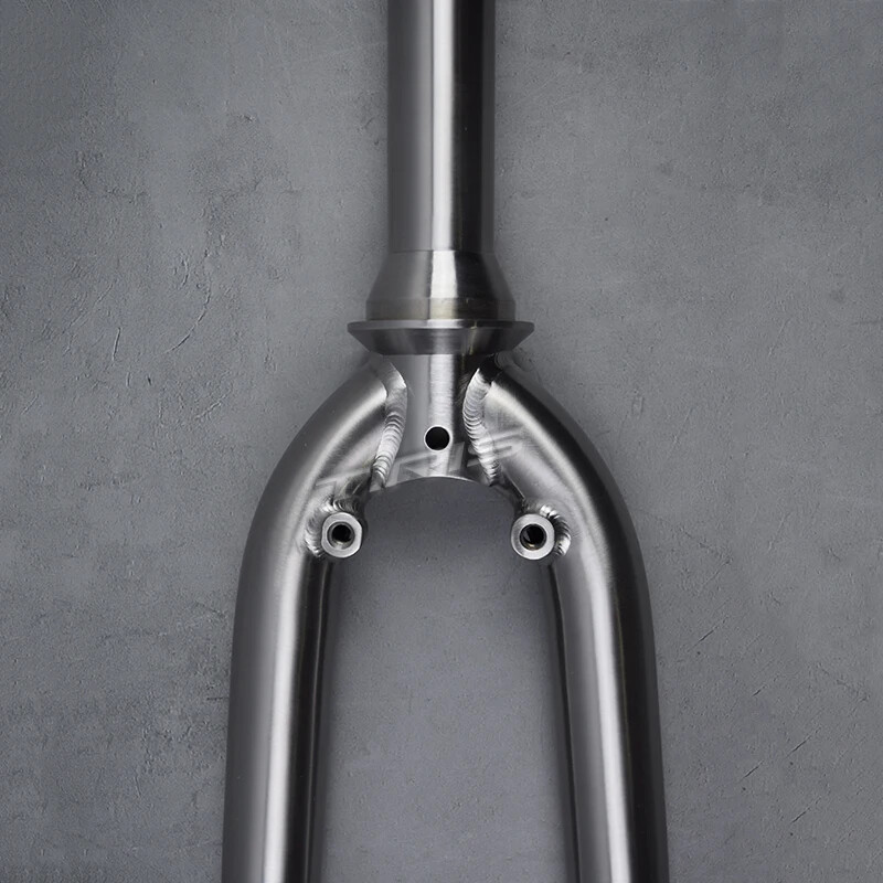 TIRIS Titanium Road Bicycle Front Fork for Gravel Bike Parts Accessories