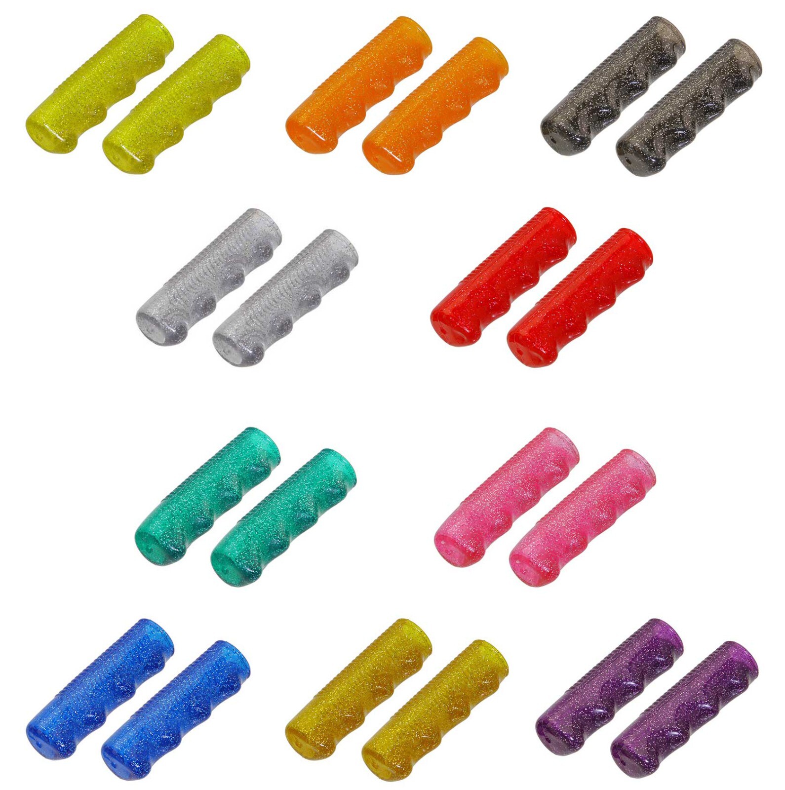 Mini Grips For 12″ Bicycle SPARKLE Flake Grips Chopper Lowrider Beach Cruiser.