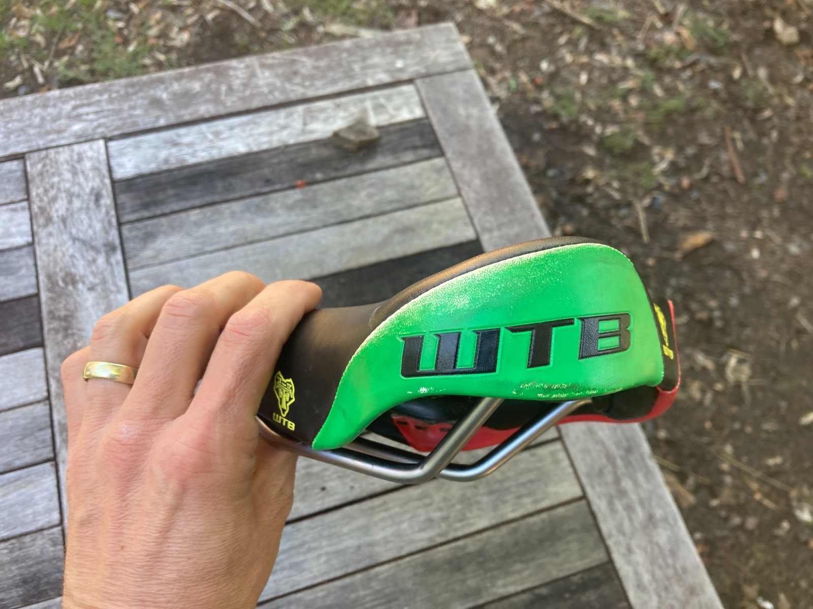 WTB Pure V Rasta Edition CroMo Rails
