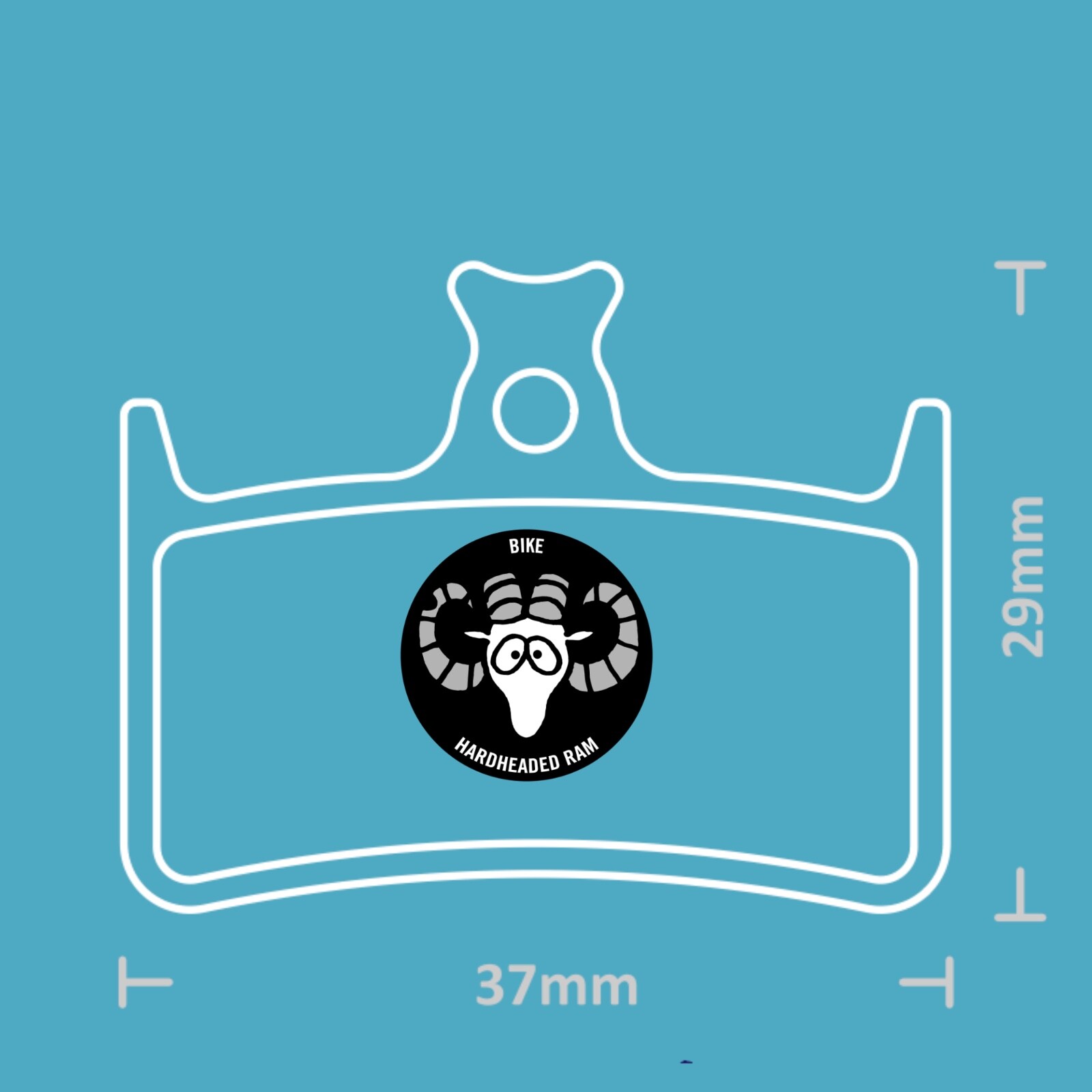 2 Pair Bike brake pads sintered for Hope E4, DBP/59, Mono, Tech 3, Tech Evo.