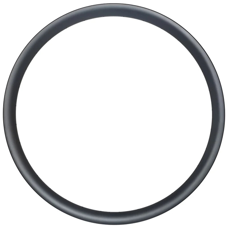 29er XC MTB Carbon Fiber Rims Asymmetry Tubeless Clincher Hookless Bicycle Wheel