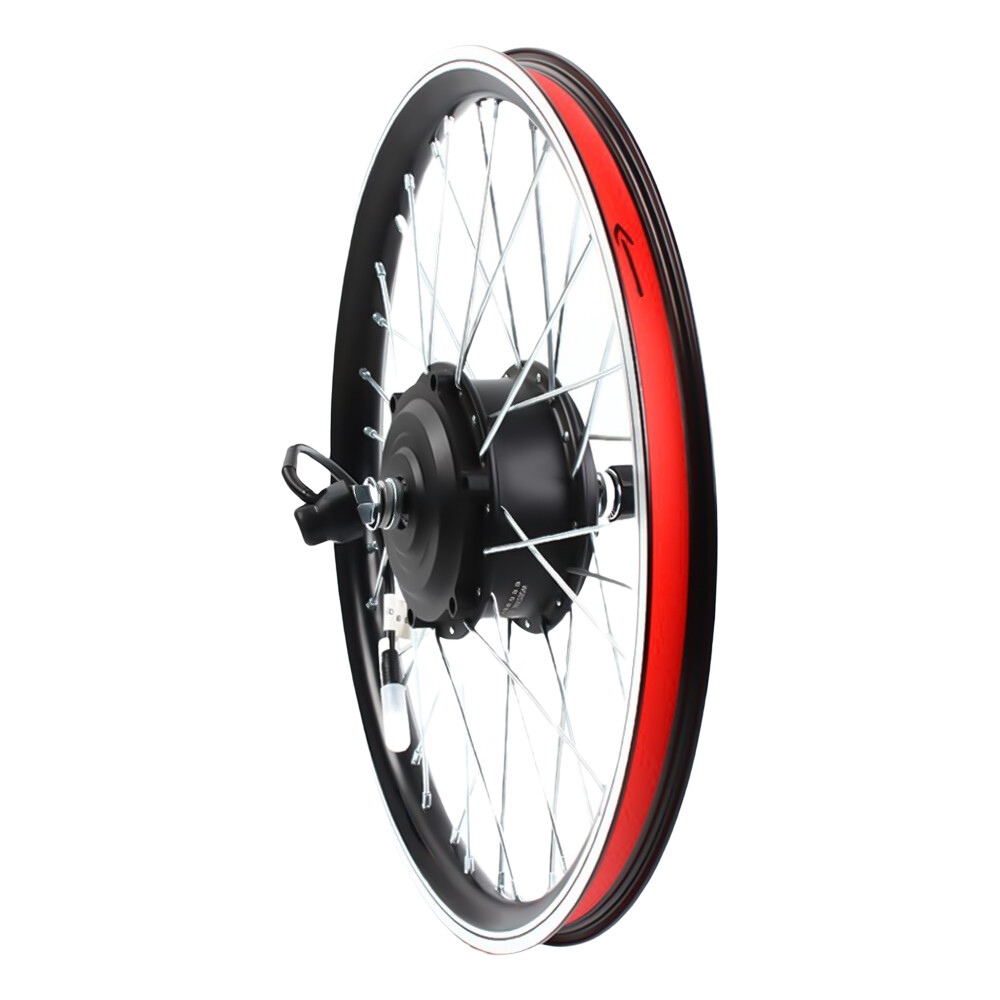 Electric Bike Front Wheel Kit,20 Inch Front Wheel Ebike Conversion Kit 36V