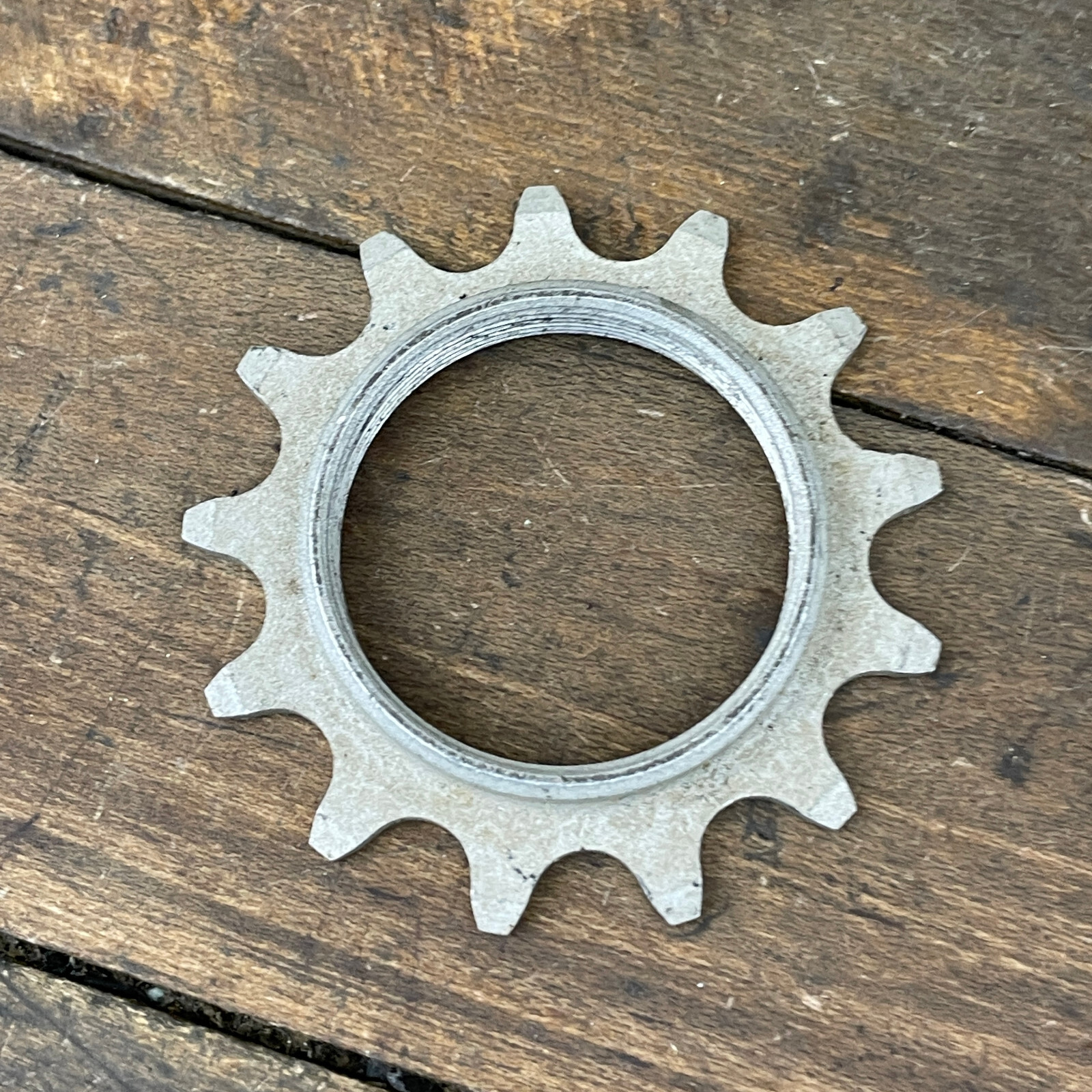 Vintage Track Cog Zeus 13 Tooth Aluminum Alloy Cog English Threaded Fixie 80s