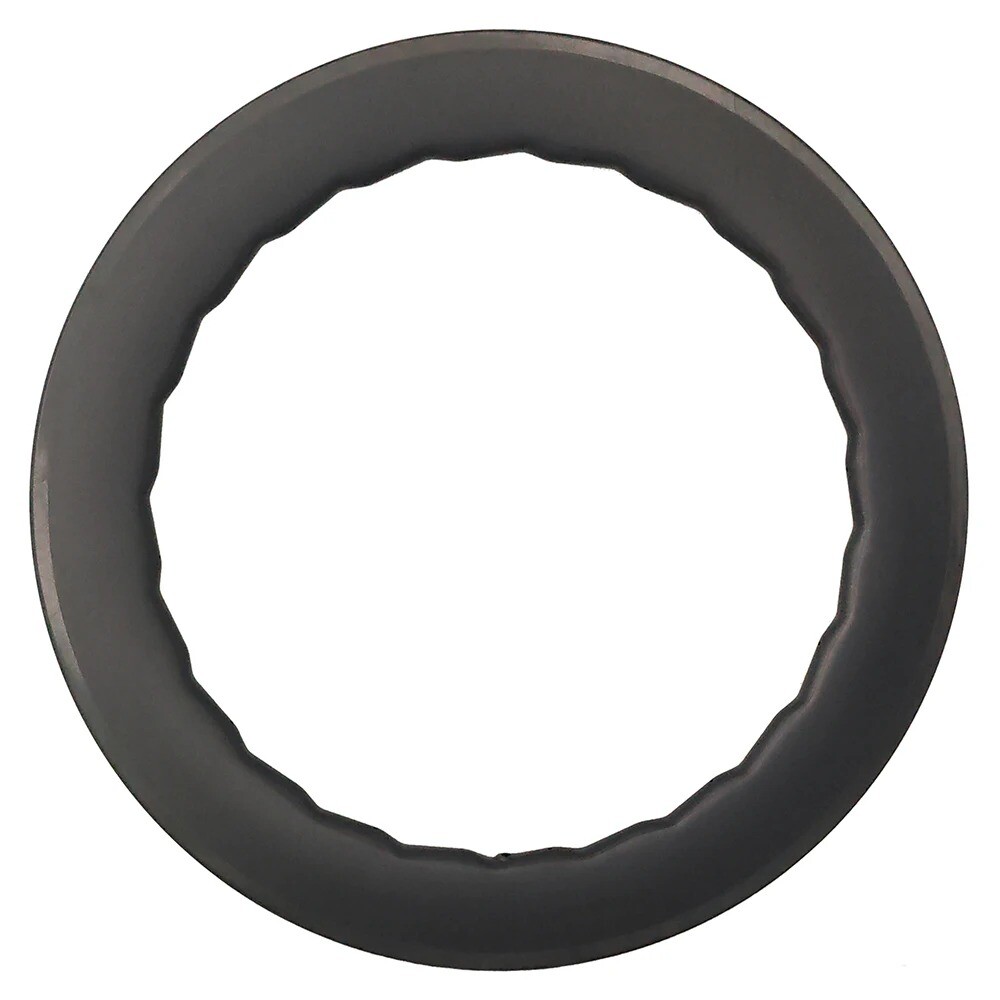 700C 1 pcs Wave Bike Carbon Rims 28mm Width Tubeless Tubular 35-80mm Depth
