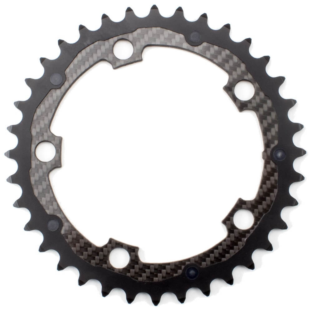 Carbon-Ti X-CarboRing EVO 110×5 Road Chainrings