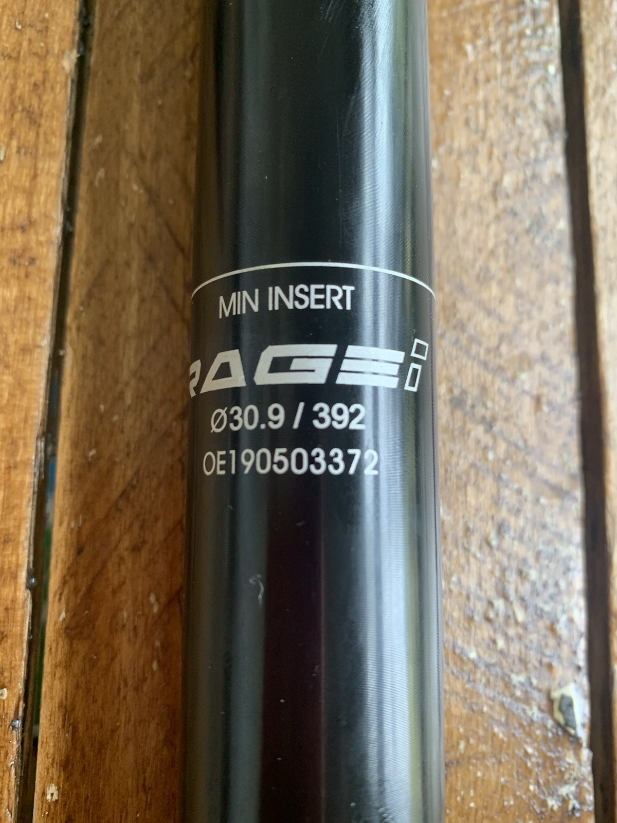 KS Kind Shock Rage-i Dropper Seatpost 30.9 Alloy *For Parts* Gravel Mtb 125mm