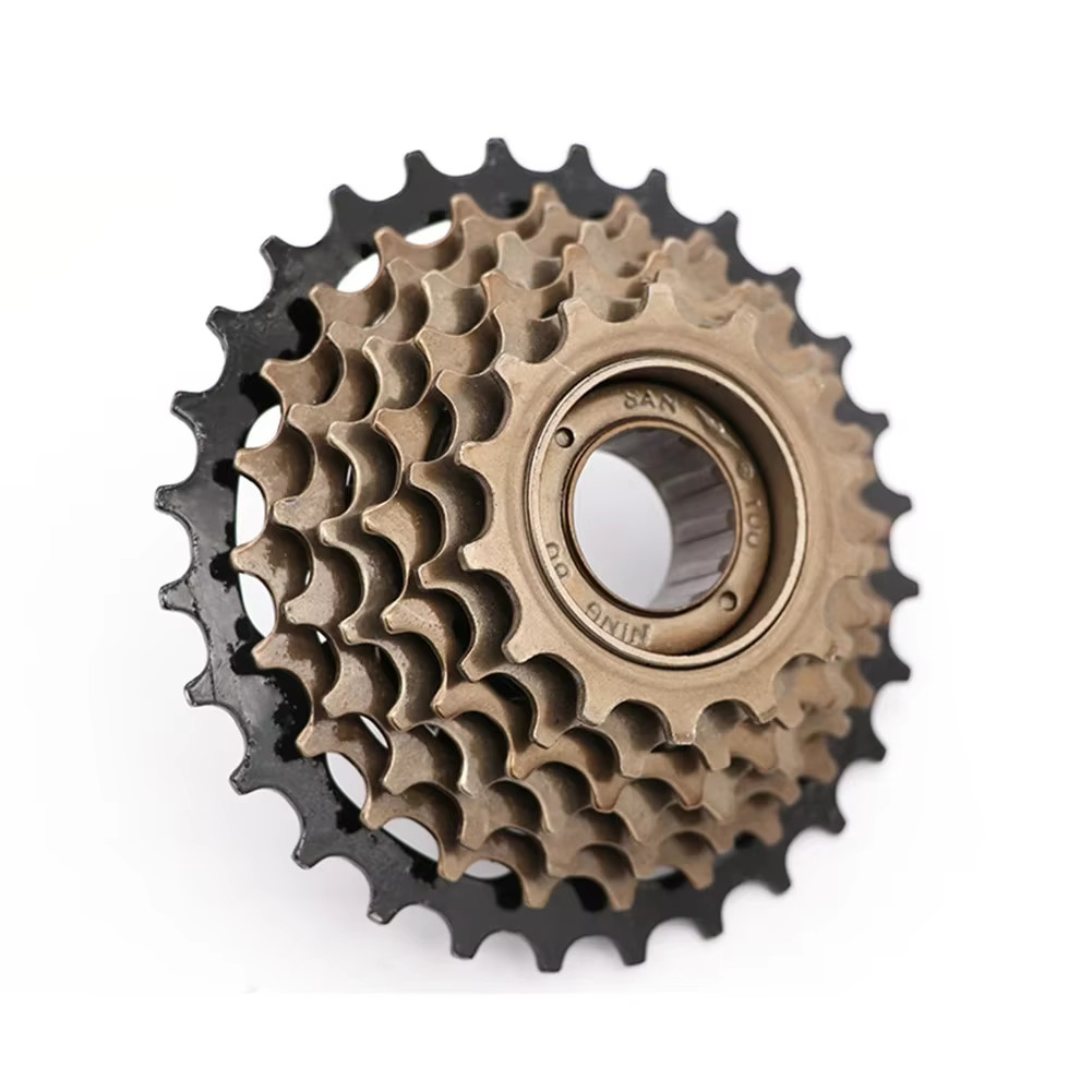 Bike Screw on Freewheel 6/7/8 Speeds Freewheel 13/14-28T Sprocket Screw on Freew