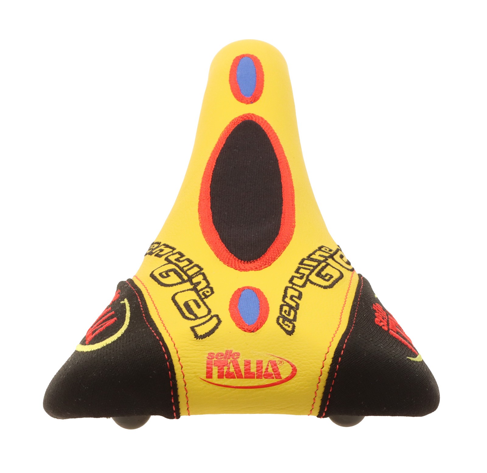Selle Italia Flite Saddle Ti Rails Genuine Gel Yellow Leather NEW NOS *Shelfwear