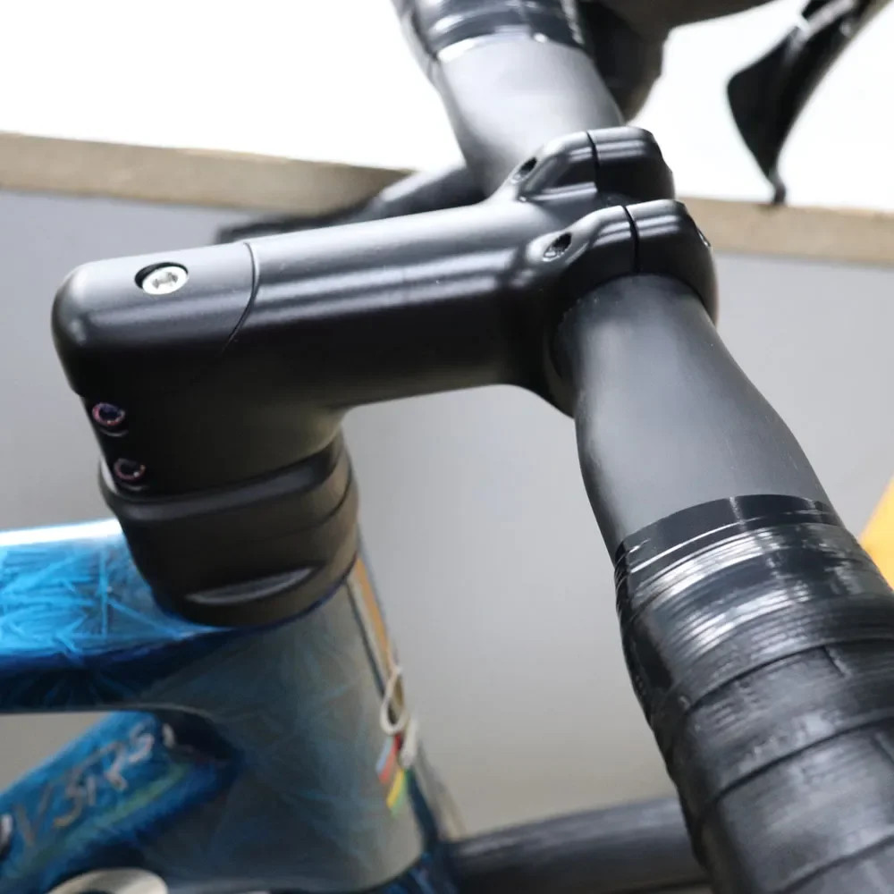 Bicycle Stem 28.6-31.8mm Internal Cable Routing Stem with Spacer Bike Parts