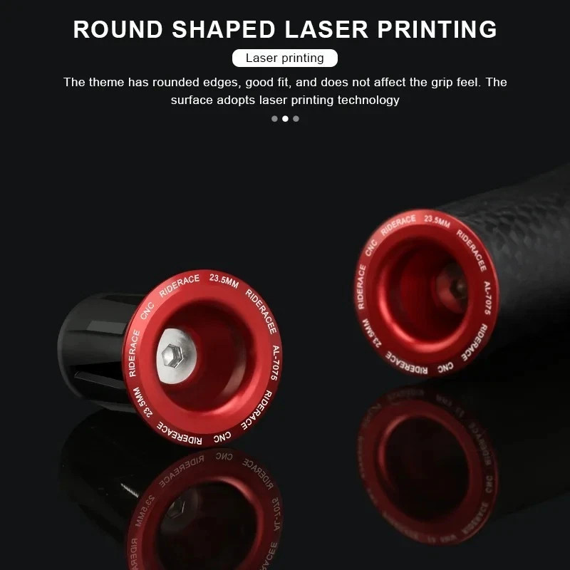 1 Pair Bike Handlebar End Plugs Aluminum Alloy Bar End Caps MTB Road Bicycle