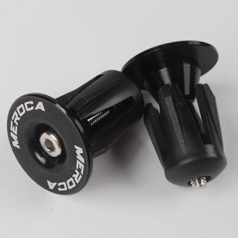 Aluminum Alloy Bike Handlebar End Covers for 22mm 24mm Width Handlebars