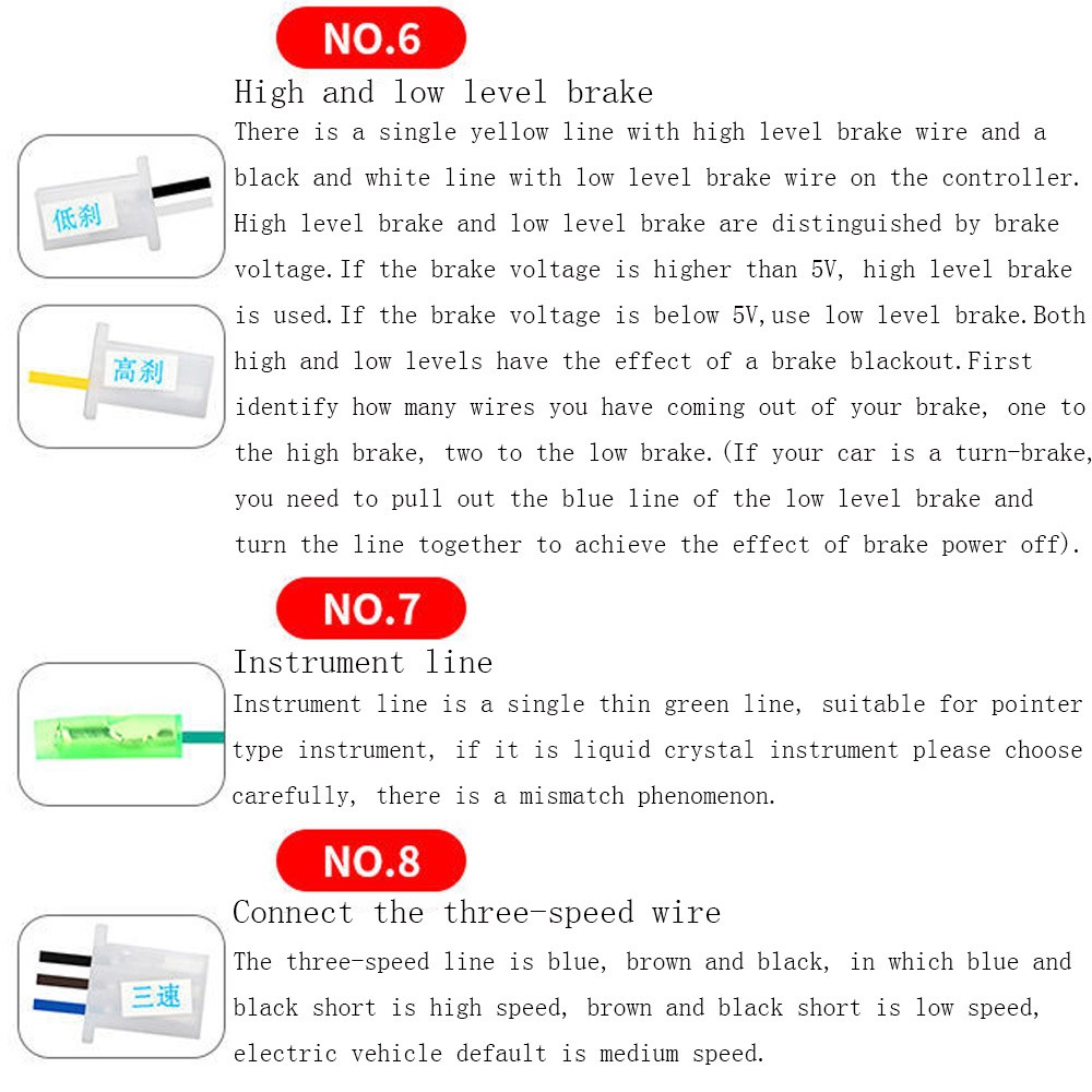 36/48/60/64V 350W/450W/500W/600W/800W/1000W/1200W Brushless Motor Controller