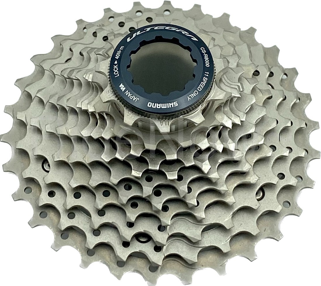 New (11-30T, 11 Speed) Shimano Ultegra R8000 CS-R8000 Road Bike Cassette