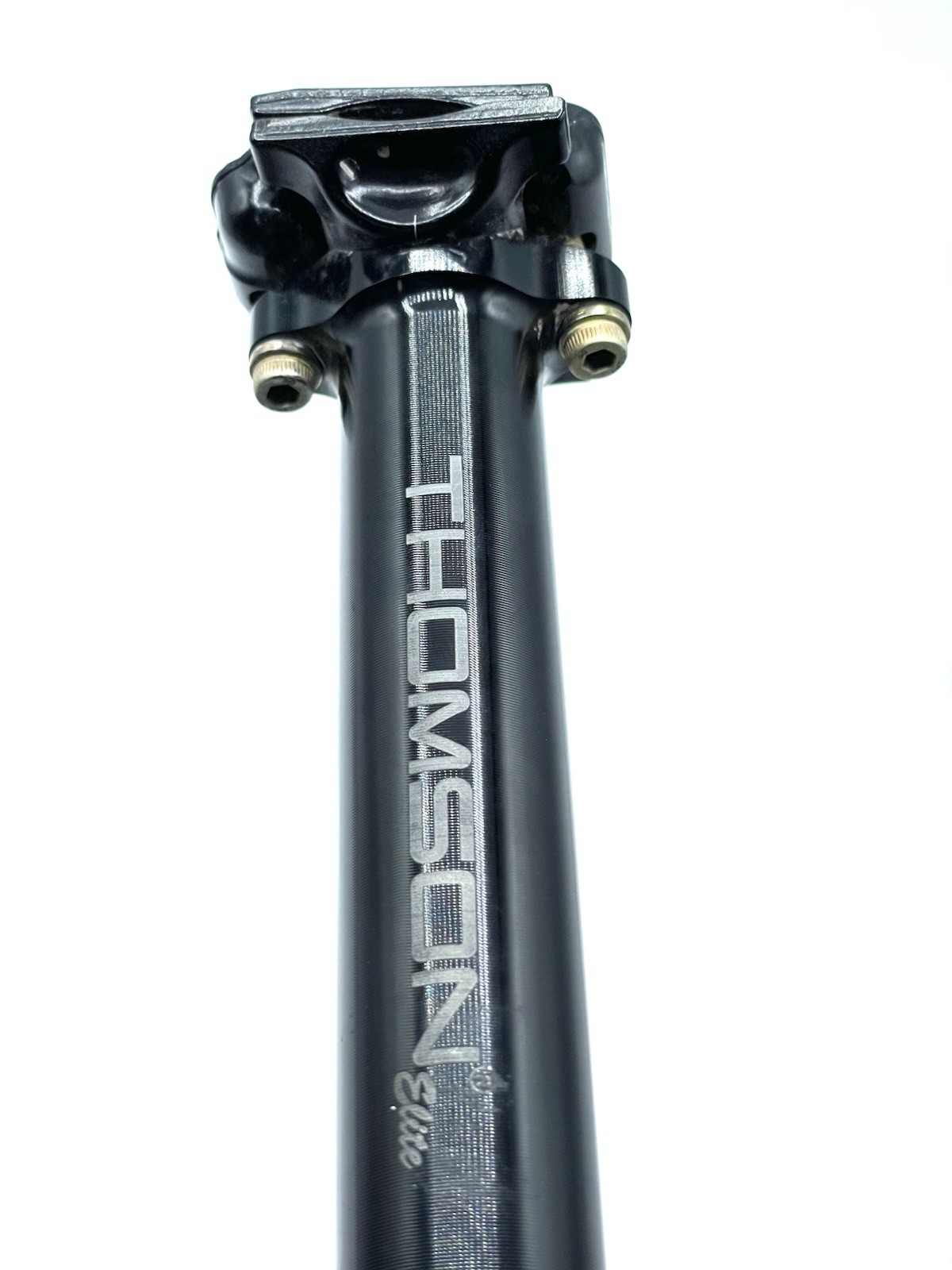Thomson Elite Seatpost 27.0 x 330mm Black Zero 0 Degree SP-E103
