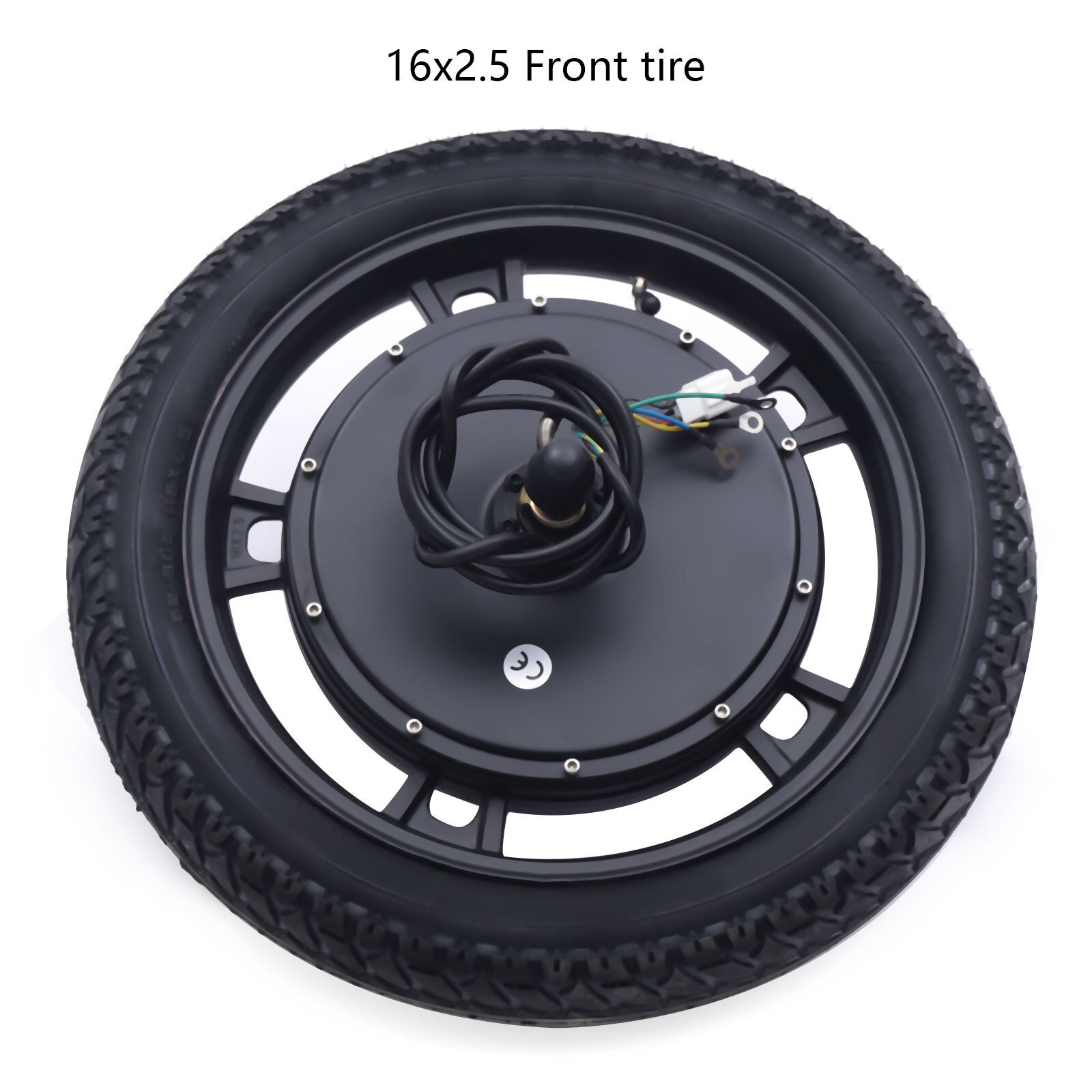 16″ E-Bike Electric Bicycle Front Wheel Hub Motor Kit 48V 1000W Brushless Motor