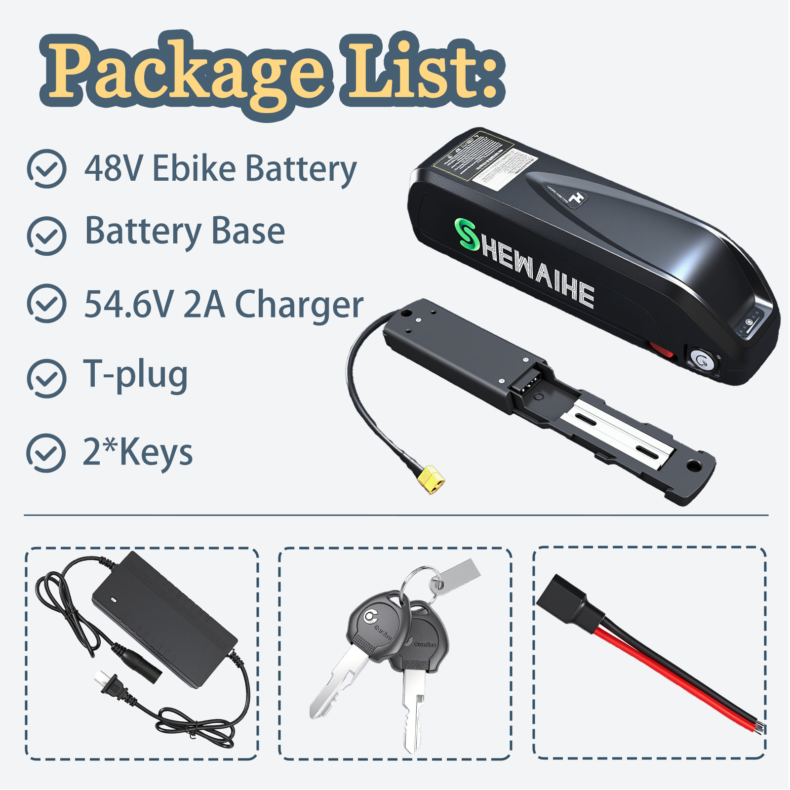 48V 0-1500W Lithium Battery 48 Volt 11Ah 15Ah 20Ah Batteries
