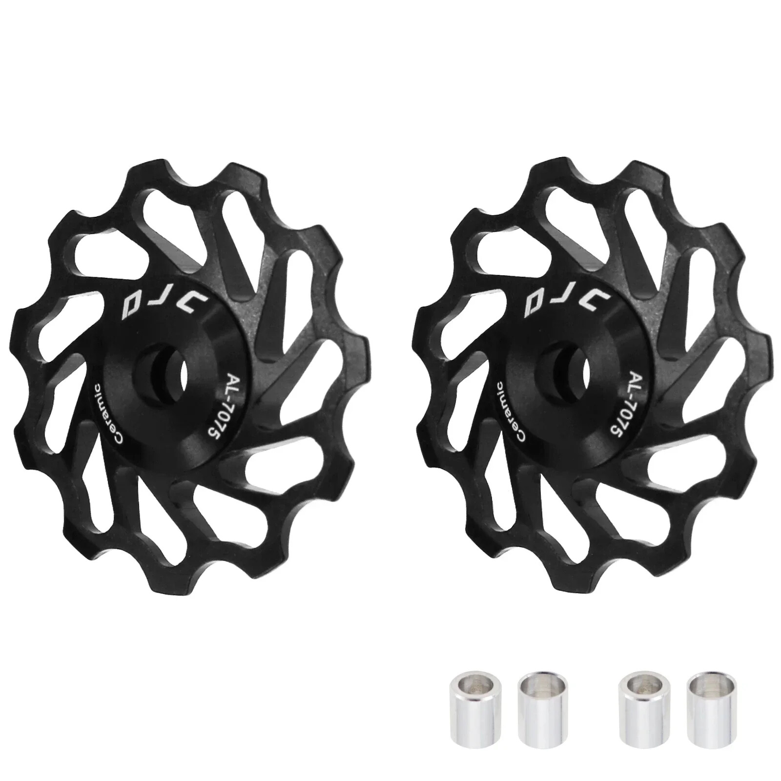 DJC Bike Pulley Wheel Ceramic Bearing Oilslick 11T 12T 13T 14T 16T MTB Road Bike