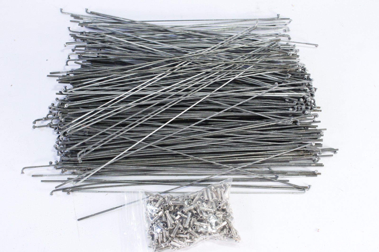 Large Lot of Bike Spokes/Nipples Assorted Sizes NOS 1980s Union Ohio Rod