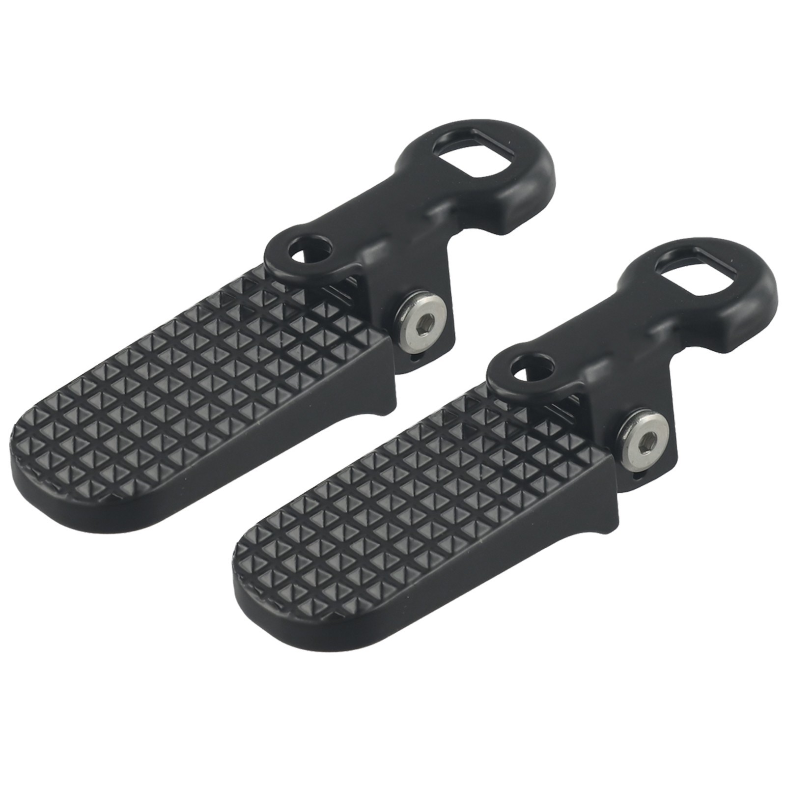 Easy to Store Electric Bike Rear Footrest Peg Lightweight Foldable Pedal