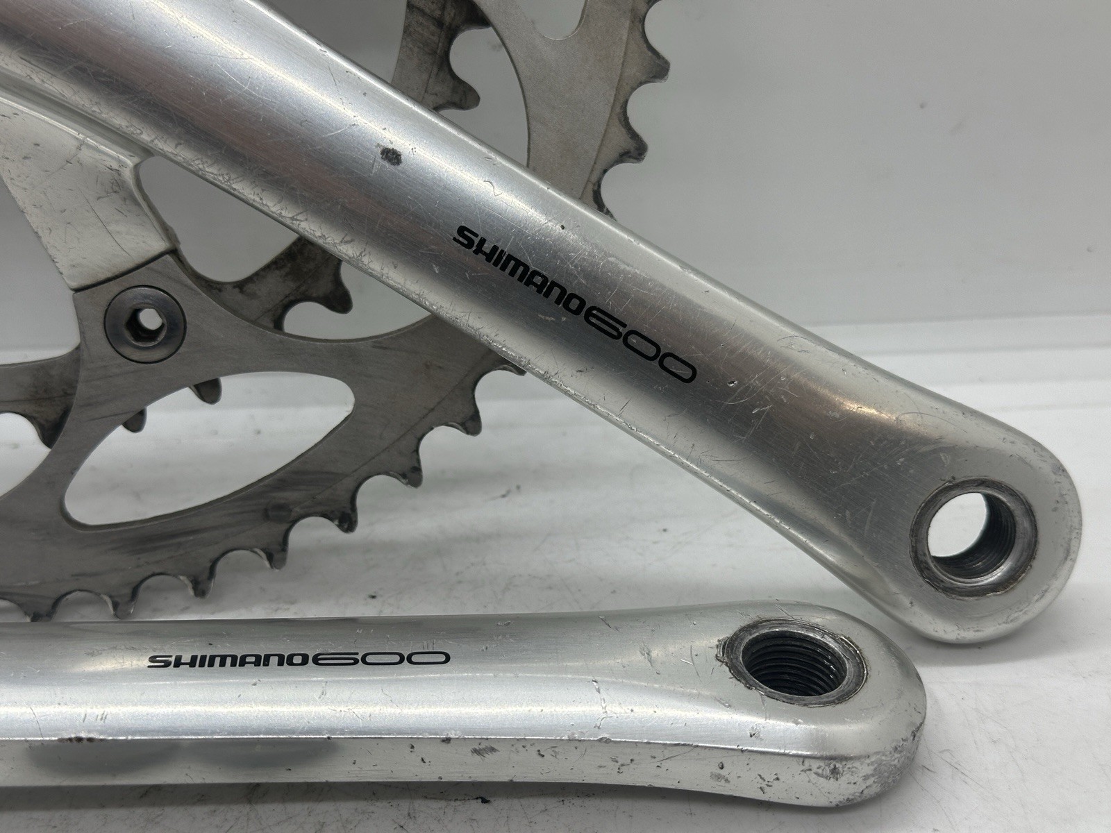 Shimano 600 FC-6400 Crankset 172.5mm 53/39t Square Taper Silver