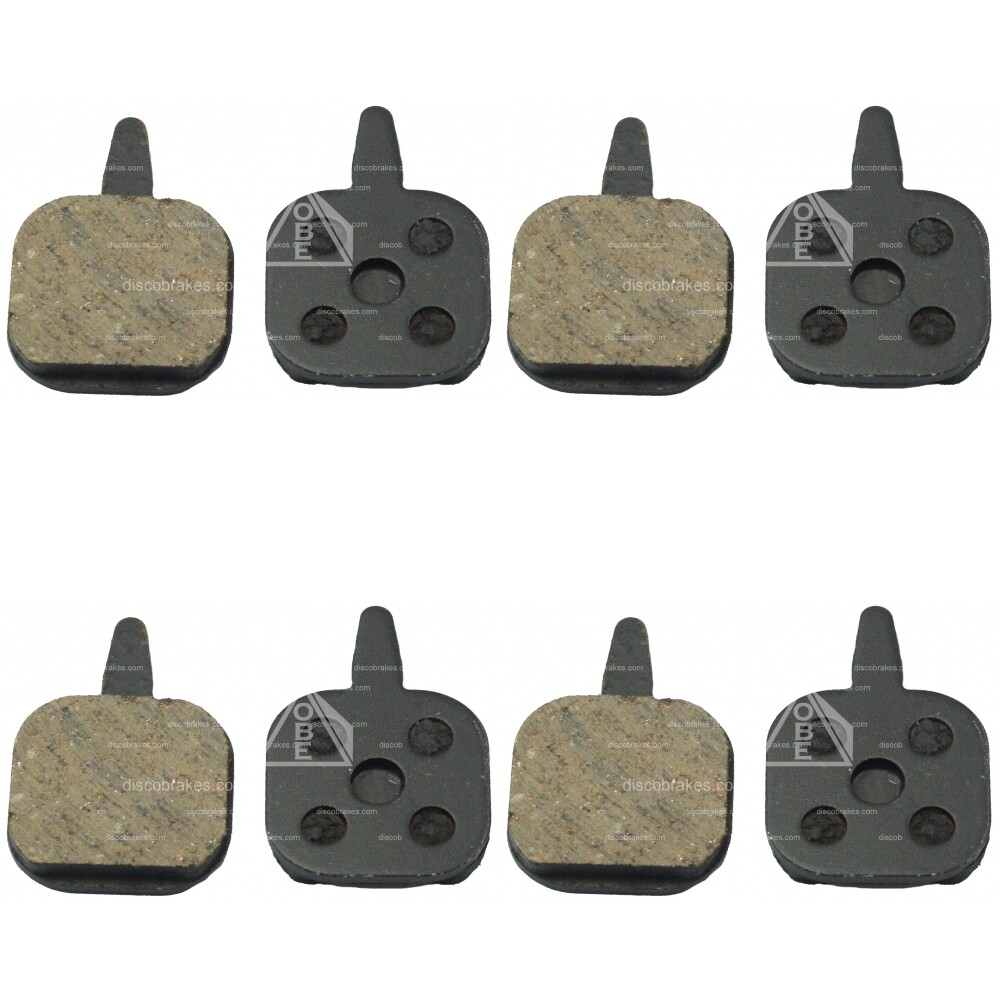 4 Pairs 8Pads DiscoB Tektro Io Disc Brake Pads, N11.11 Made With Kevlar MTB DH