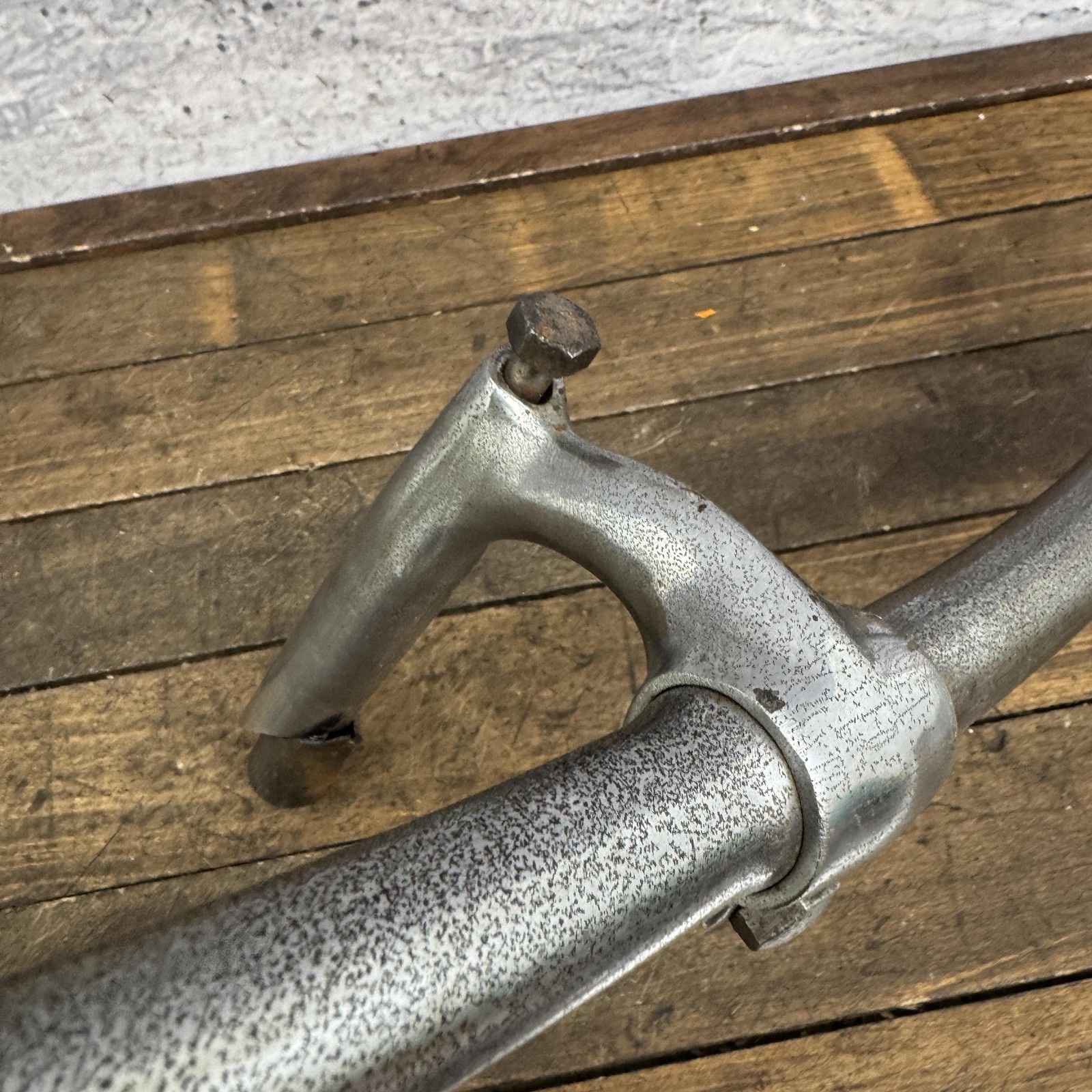 Vintage Monark Cruiser Handlebar Stem Bar Balloon Tire Schwinn Chubby Grips