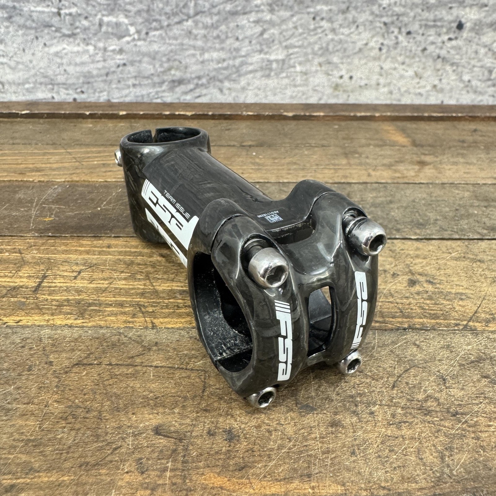 FSA Team Issue Stem Carbon Fiber 31.8 Mm Clamp 1 1/8 Threadless 90mm Road MTB