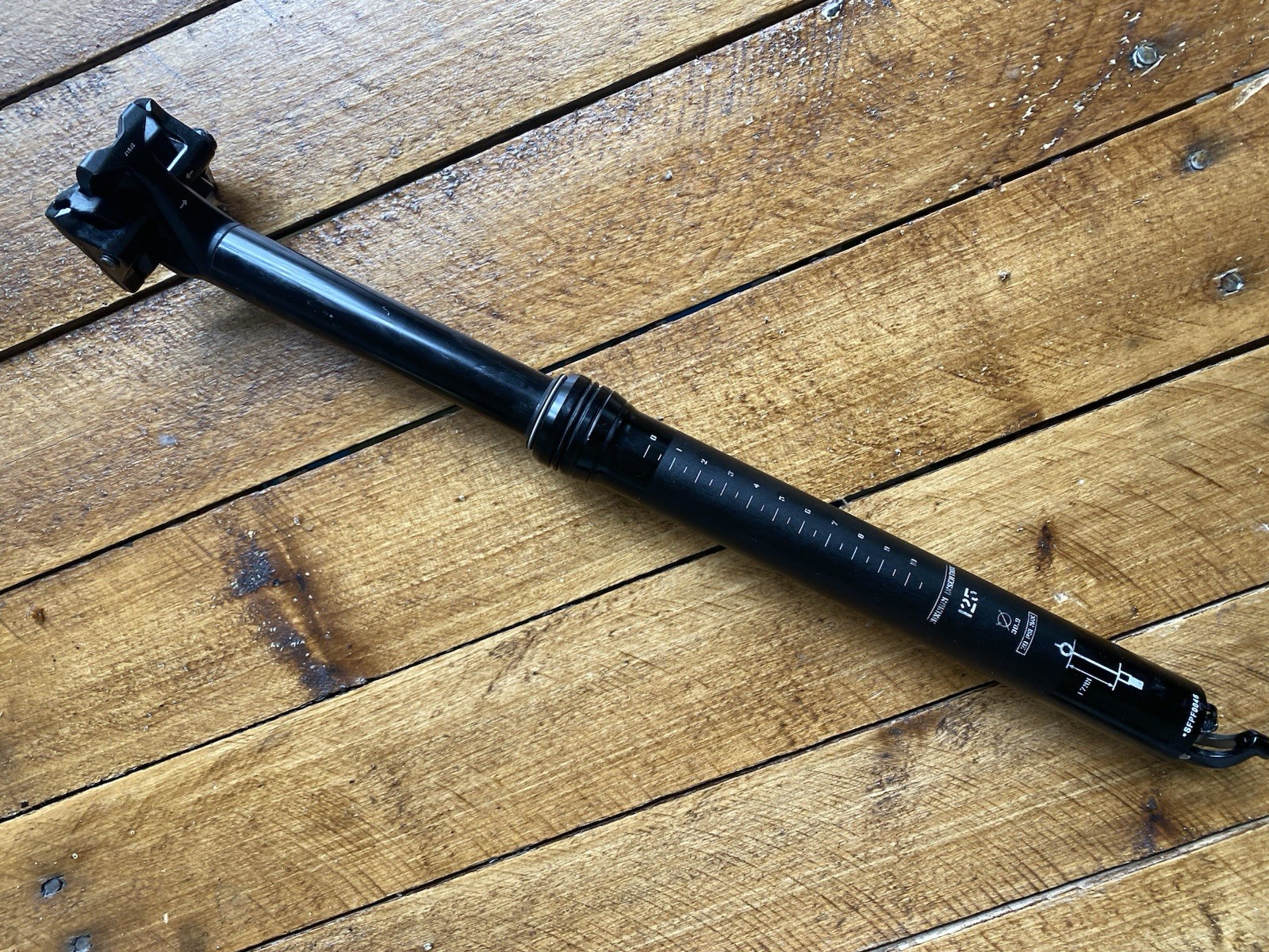 Specialized Command Dropper IR CC Post Black 125mm 30.9 No Remote *For Parts*