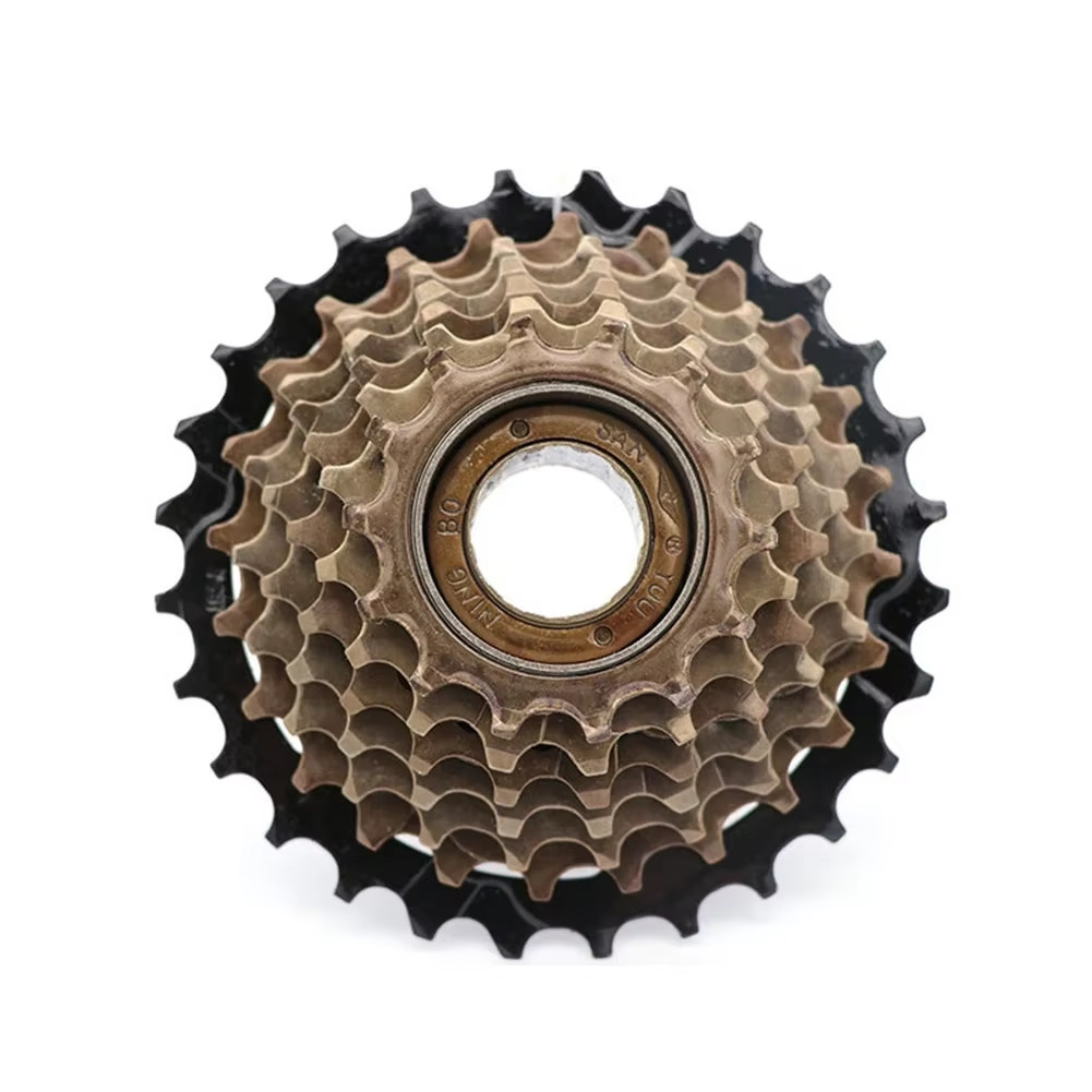 Bike Screw on Freewheel 6/7/8 Speeds Freewheel 13/14-28T Sprocket Screw on Freew