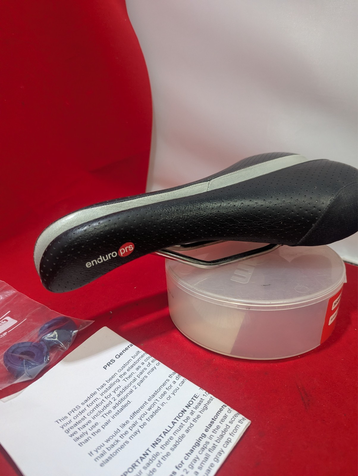 Koobi Enduro PRS Men’s Bicycle Saddle Seat Manganese Rail – Italy
