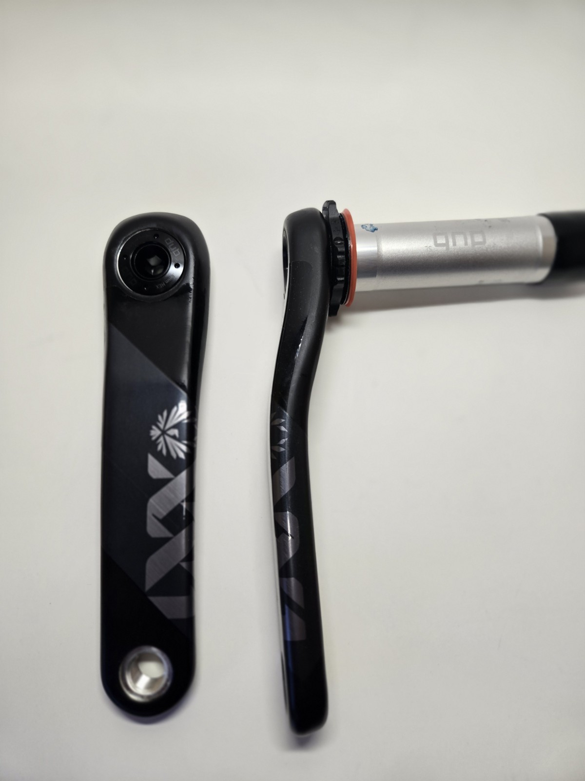 SRAM XX1 Eagle DUB Crank Arm Assembly 165mm Grey/Black 8-Bolt Quarq Crankset