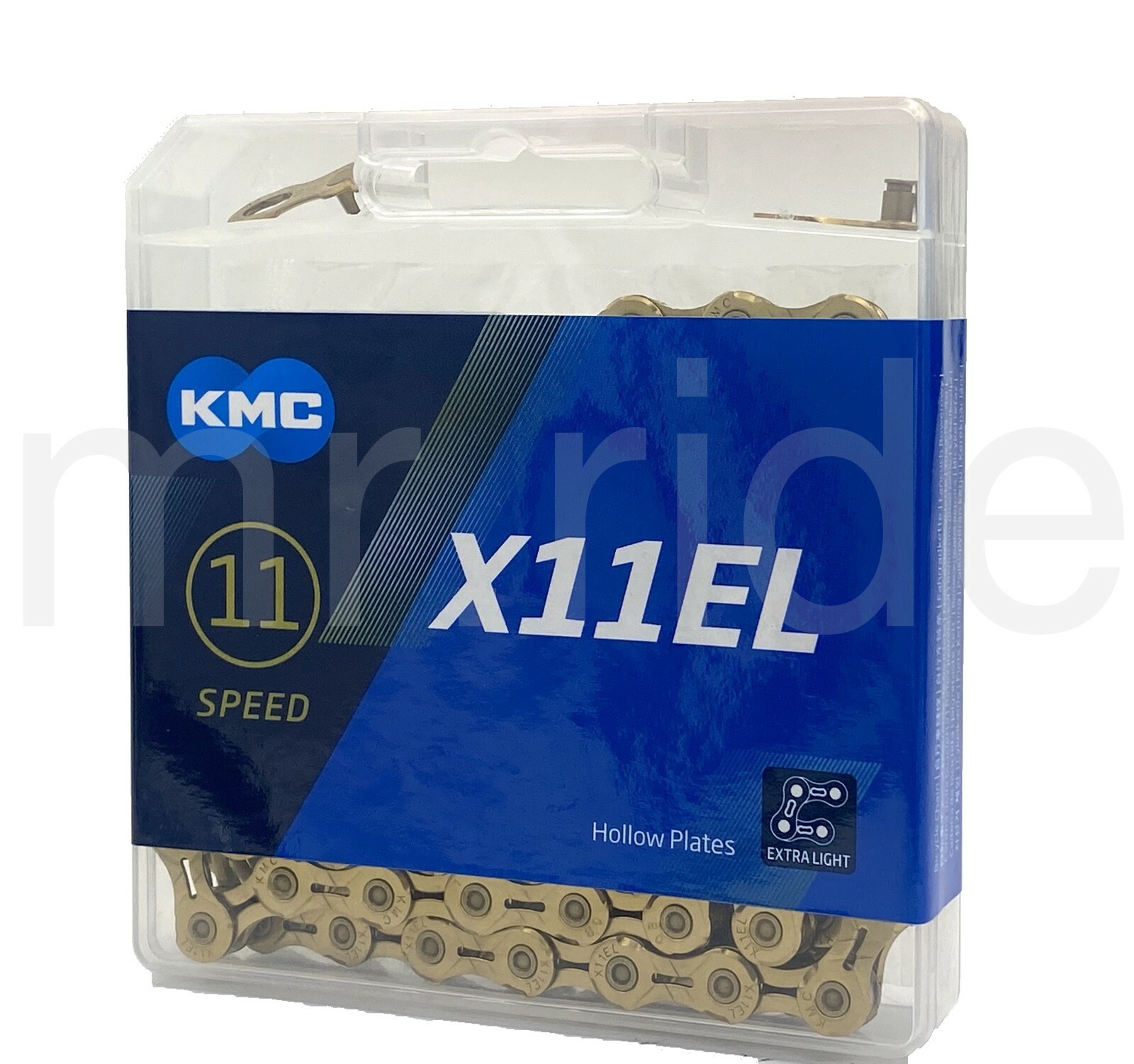 New KMC X11EL Bike Chain Retail Pack 11 Speed for Shimano/SRAM 118 Link Gold