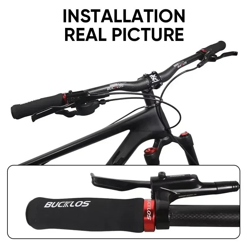 MTB Bicycle Handlebar Grips Rubber Anti-Slip Lock-On BMX Mountain Bike Covers