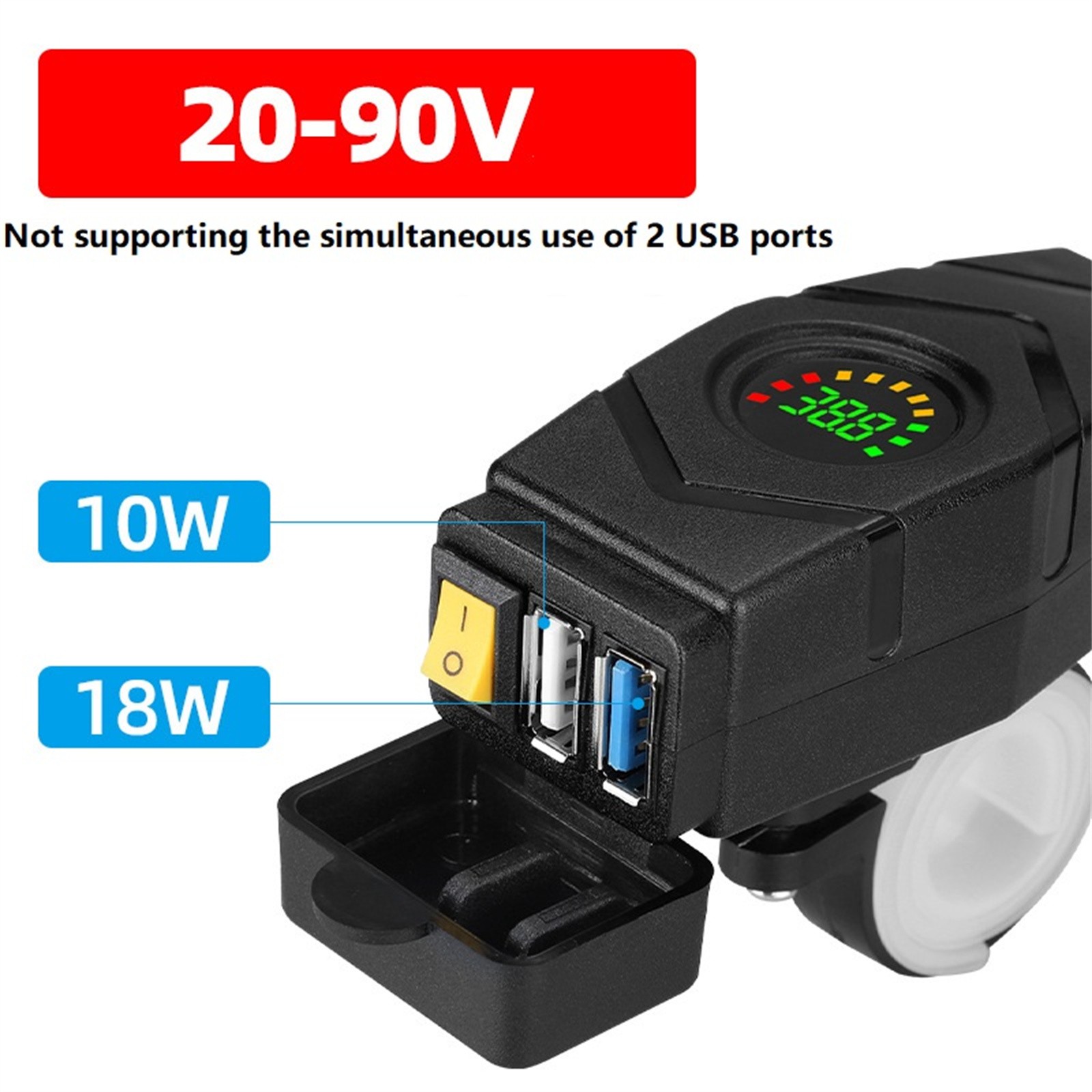 Plastic USB Charger Adapter Connector Components For Mobile Phones h