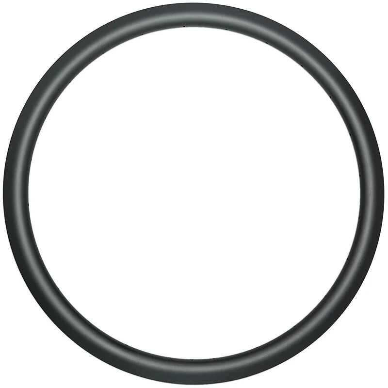 700C Carbon Gravel Bike Clincher Tubeless Rim Disc / V Brake Wheel 16-36 Holes