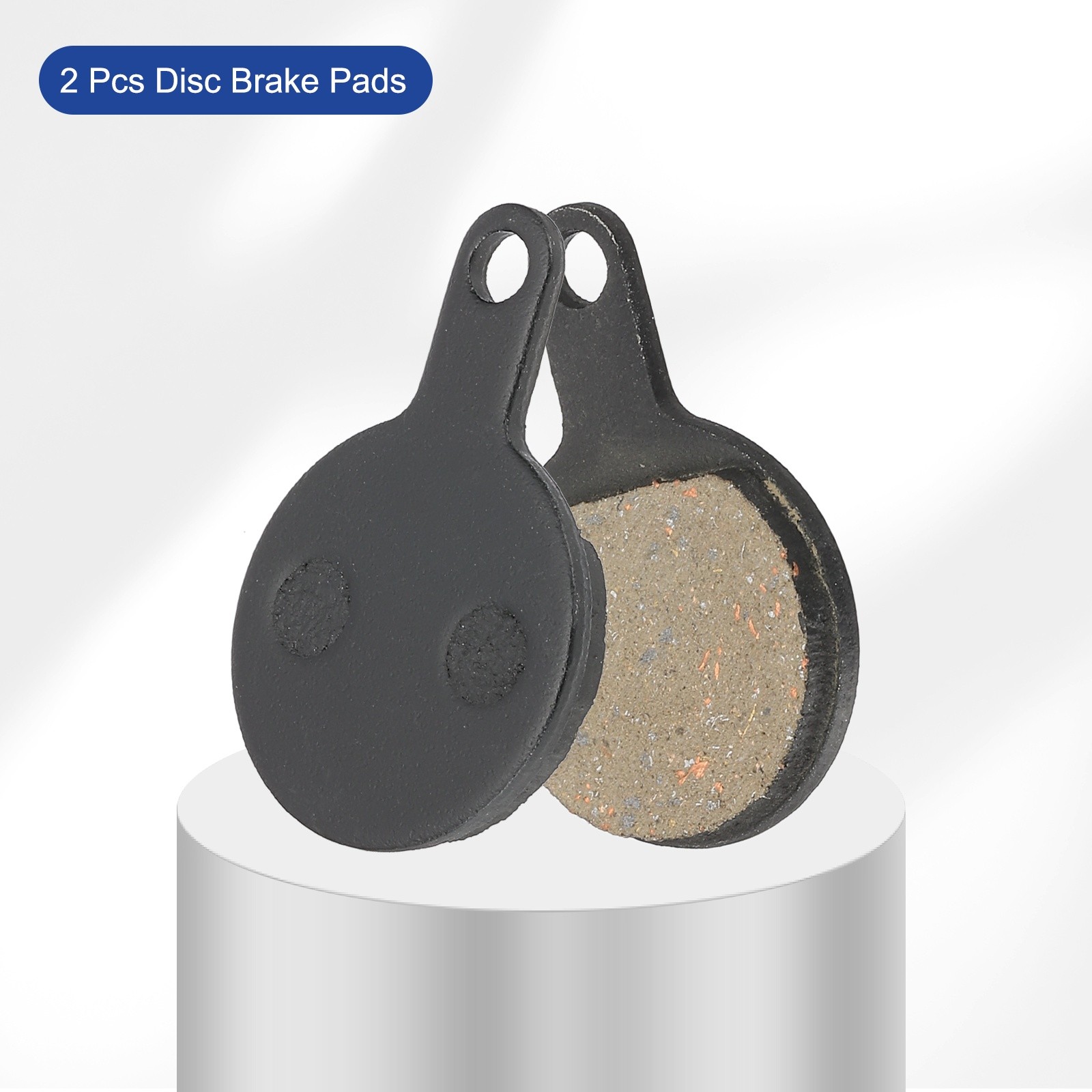 2set Disc Brake Pad 0.89″ x 1.33″ Bike Brake Pad, Black
